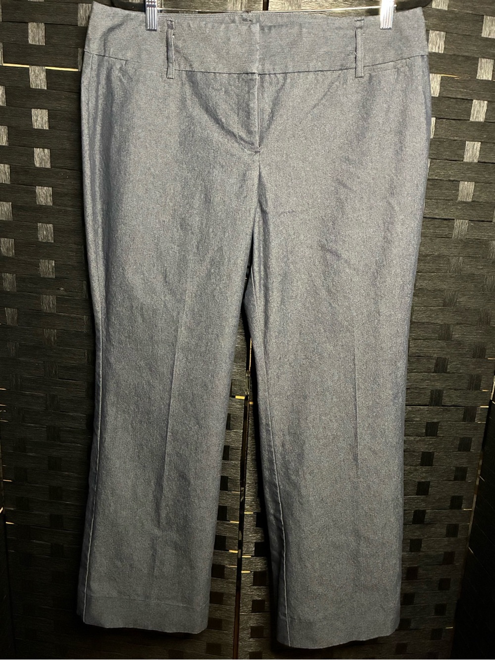 Dana Buchman Slate Grey Wide Leg Dress Pants
